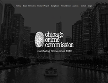 Tablet Screenshot of chicagocrimecommission.org